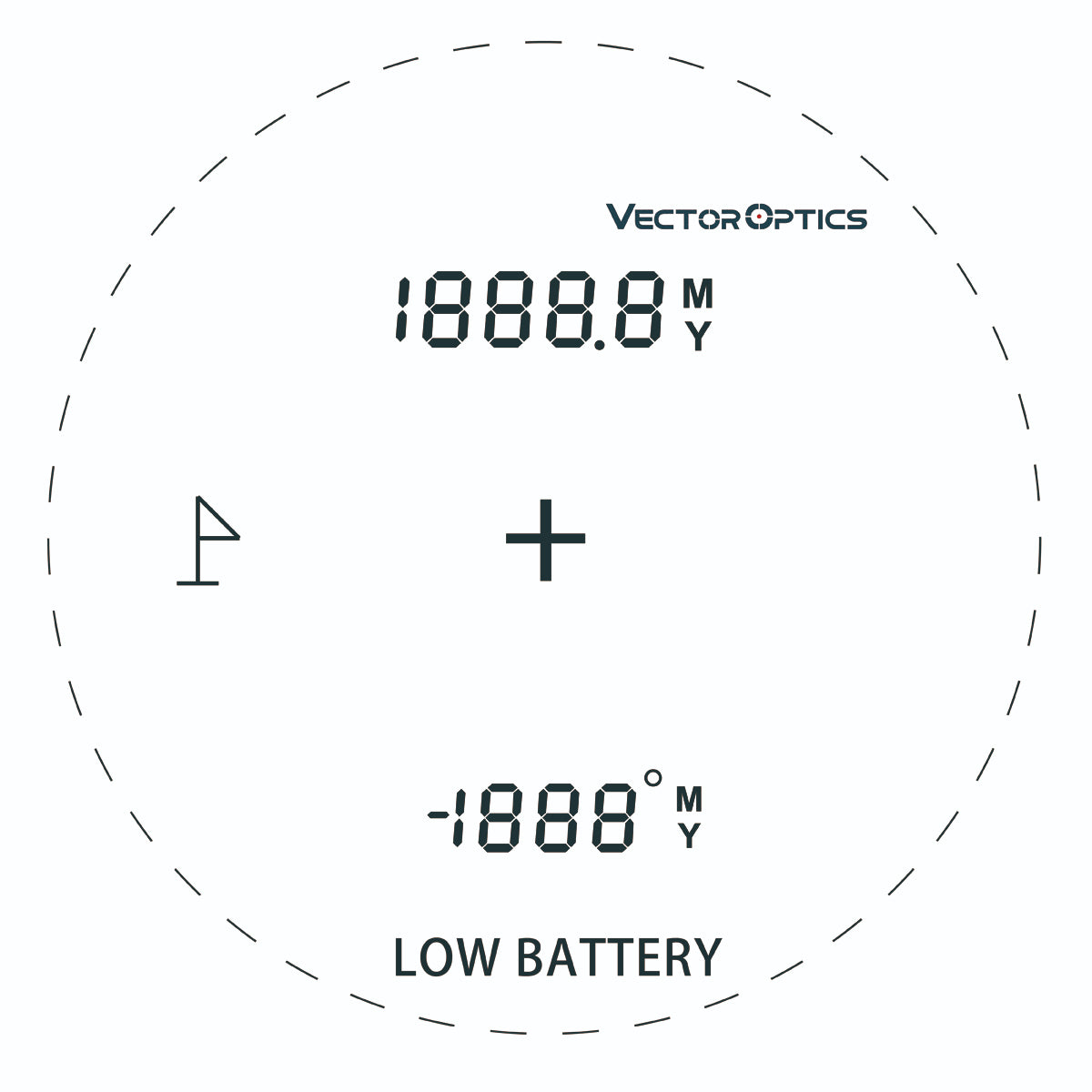 Vector Optics Paragon 6x25 GenII avståndsmätare 