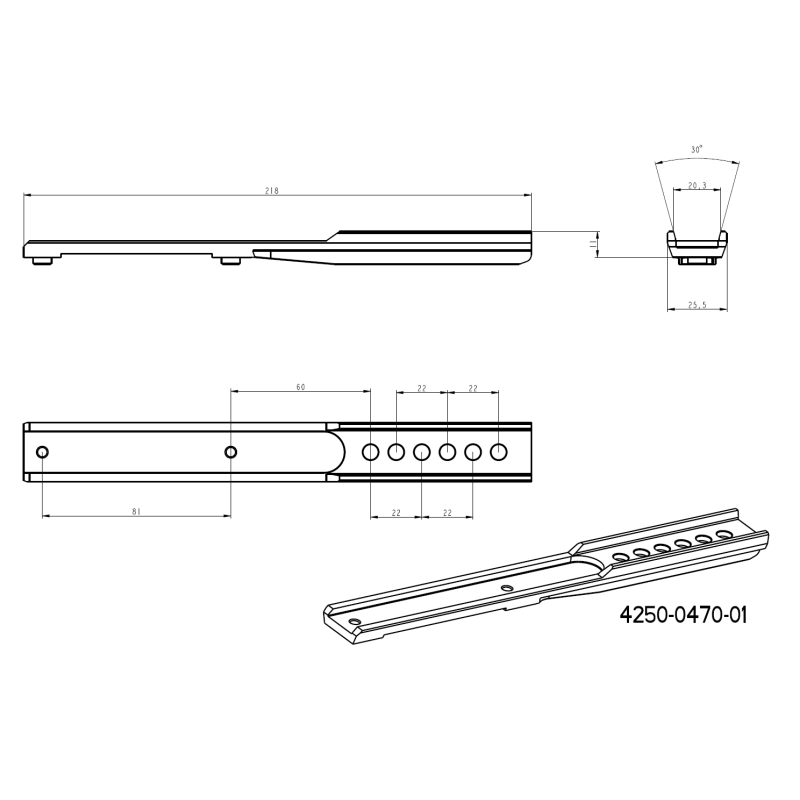 Adapter för Pixfra Chiron PFI-C450 | Blaserbas 