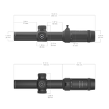 Vector Optics Forester 1-5x24SFP GenII kikarsikte 