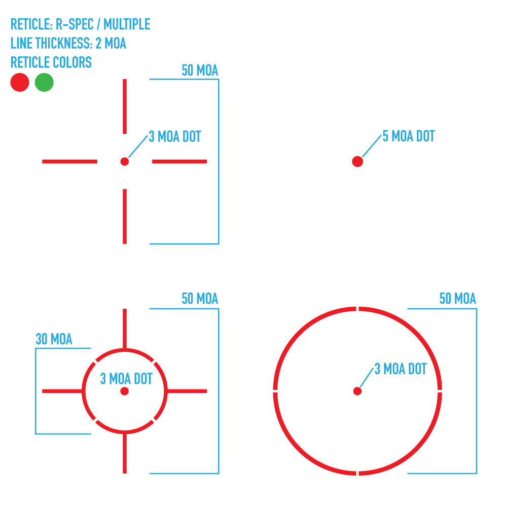 Sightmark Ultra Shot R-Spec Reflex Sight rödpunktssikte 