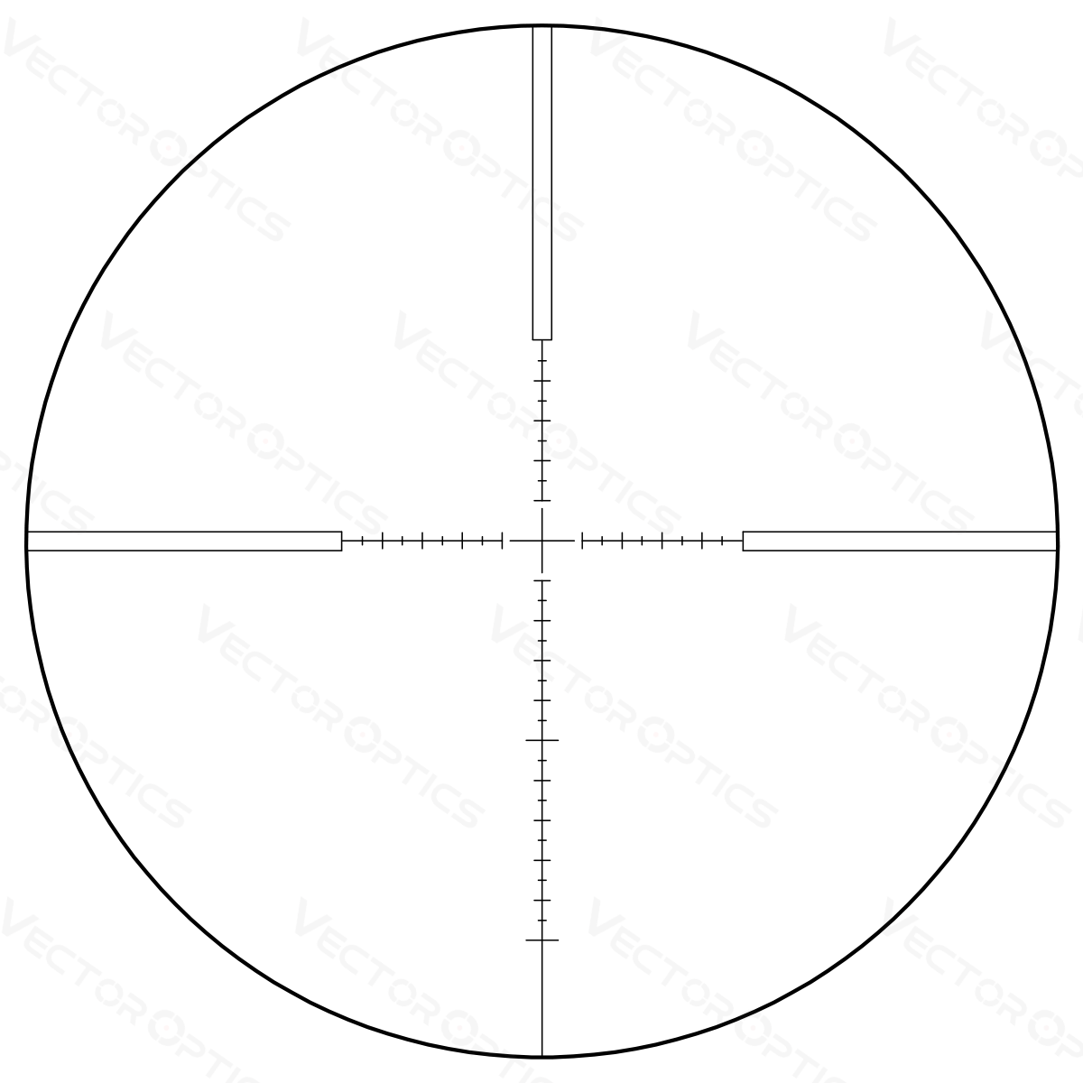 Vector Optics Veyron 3-12x44 SFP kompakt kikarsikte 