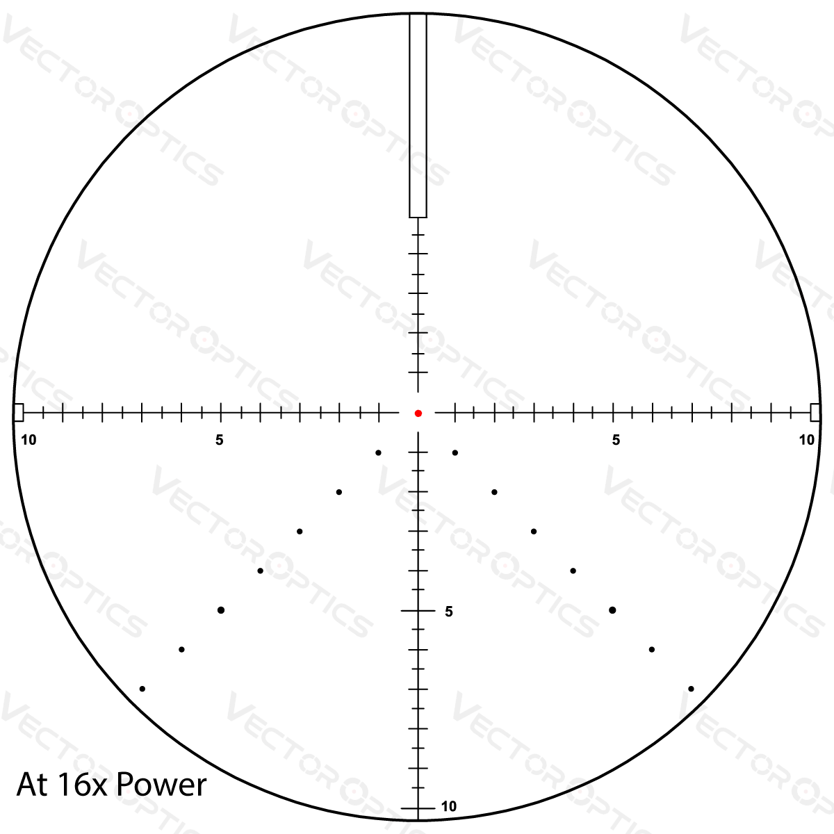 Vector Optics Veyron 4-16x44 IR Första fokalplanet Upplyst kikarsikte 