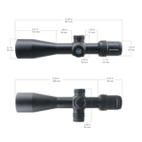 Vector Optics Veyron 4-16x44 IR Första fokalplanet Upplyst kikarsikte 