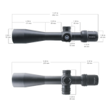 Vector Optics Veyron 6-24x44 IR Första Brännpunktsplanet Upplyst kikarsikte 