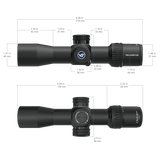 Vector Optics Veyron 2-8x32IR kompakt kikarsikte 